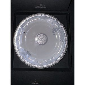 New Versace Rosenthal ARABESQUE ICE Canape Dessert Plates Medusa Set of 4